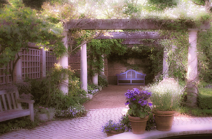 Intimate English Garden Photograph by Julie Palencia