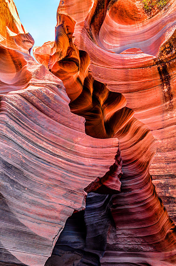Into Antelope Canyon 2 Photograph by Jason Chu