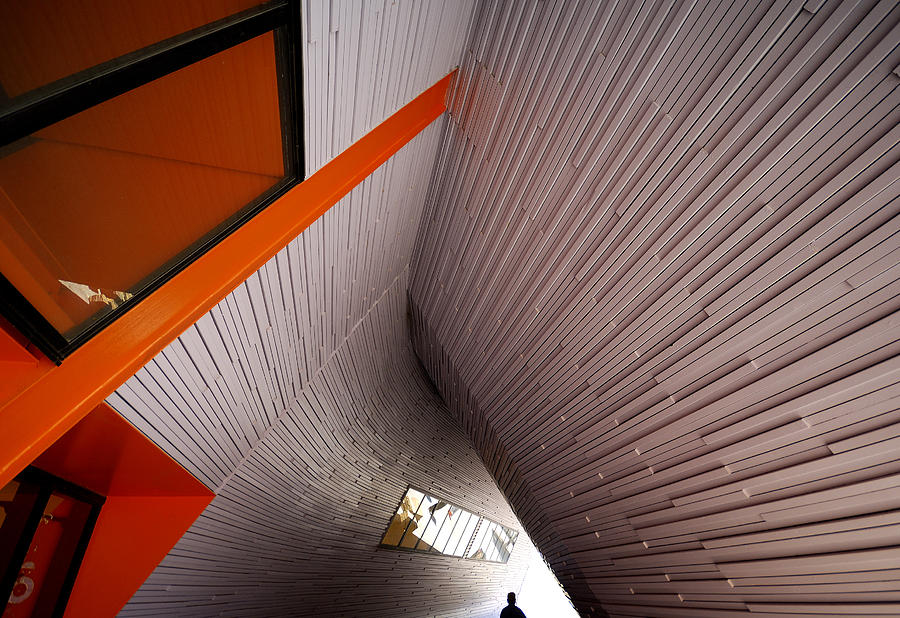 Architecture Photograph - Into the Abyss by Wayne Sherriff
