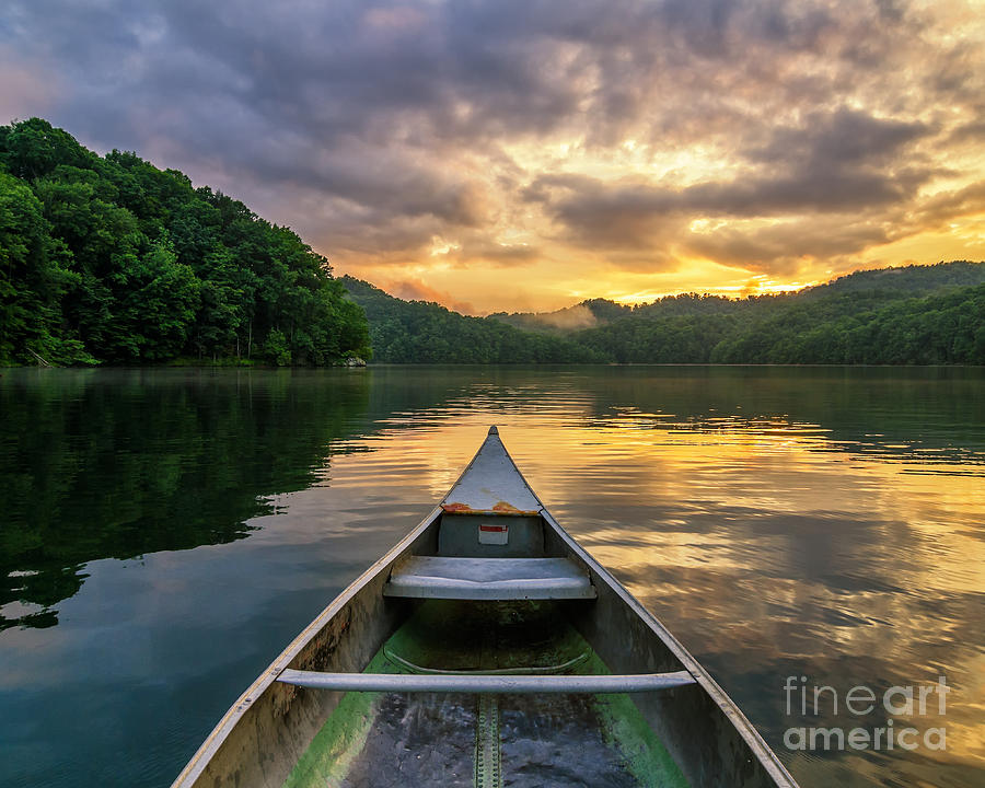 Into the calm Photograph by Anthony Heflin