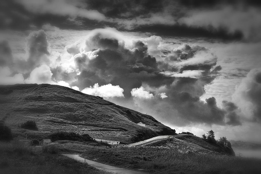 Black And White Photograph - Into the Clouds by Andrew Soundarajan