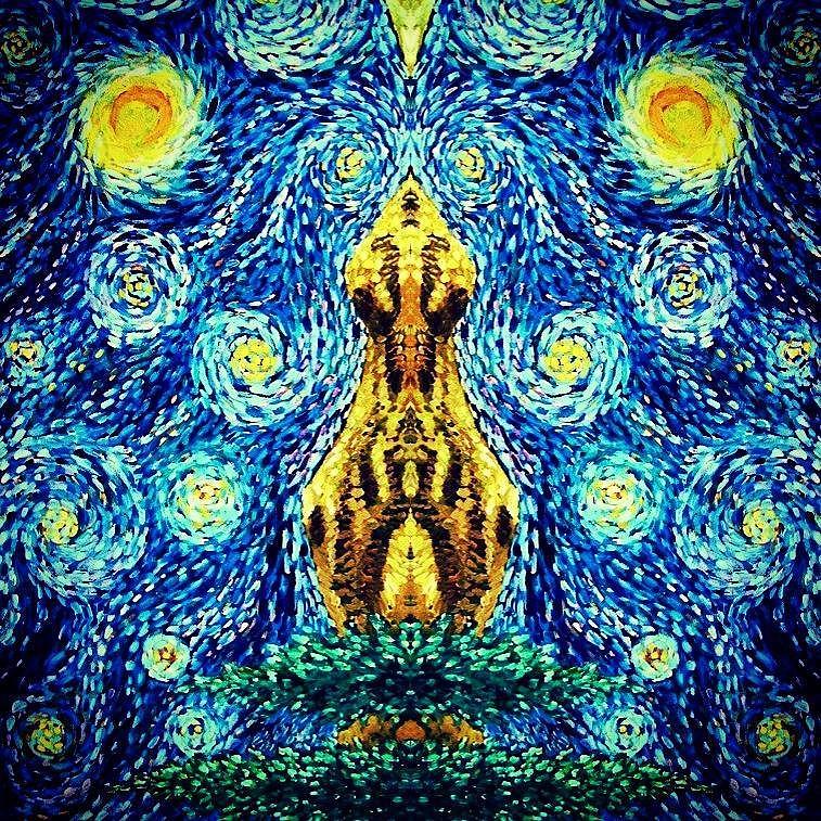 Luminous Painting - Into the Heavens by Sebastian Pierre Luminous Painting - Into the Heavens by Sebastian Pierre