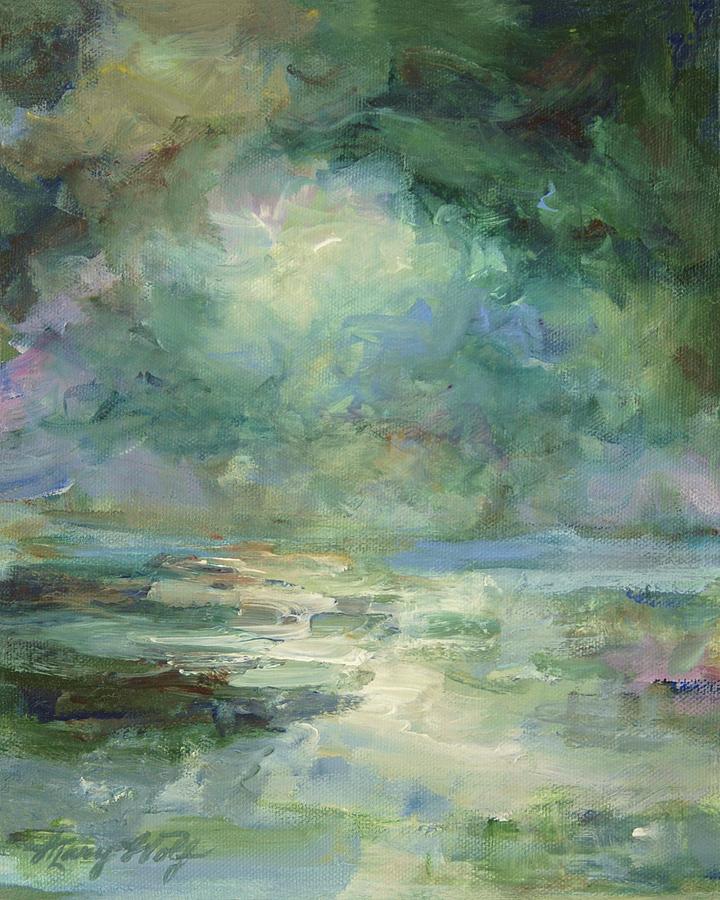 Impressionism Painting - Into The Light by Mary Wolf