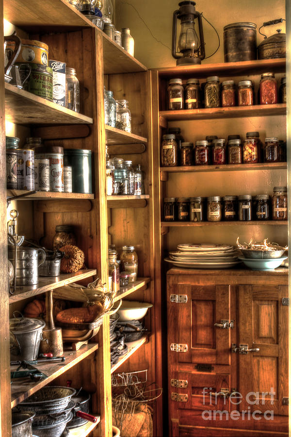 Into The Pantry Photograph by Steven Parker