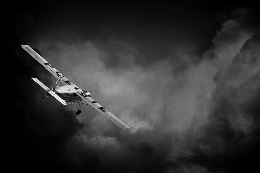 Airplane Photograph - Into the Storm by Paul Job