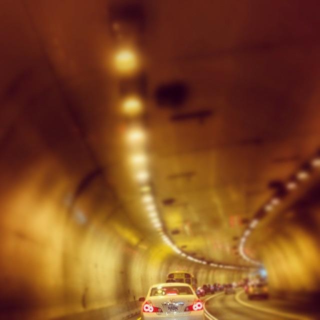 Tunnel Photograph - Into The Tunnel We Go by Tam Spires
