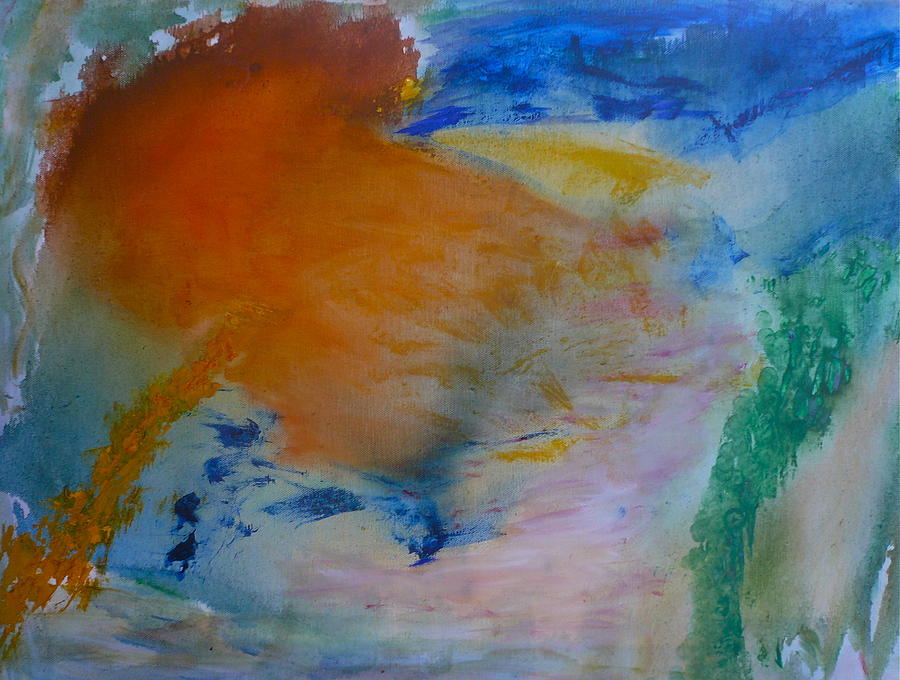 Abstract Painting - Into The Void by Marge Healy