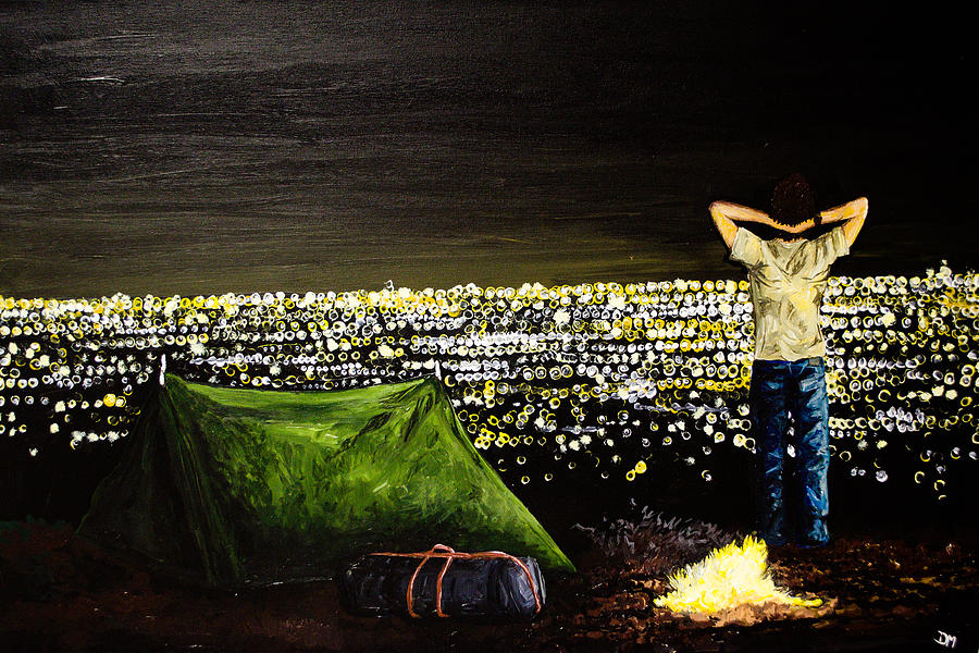 Into The Wild Painting - Into the Wild by Deanna Millard