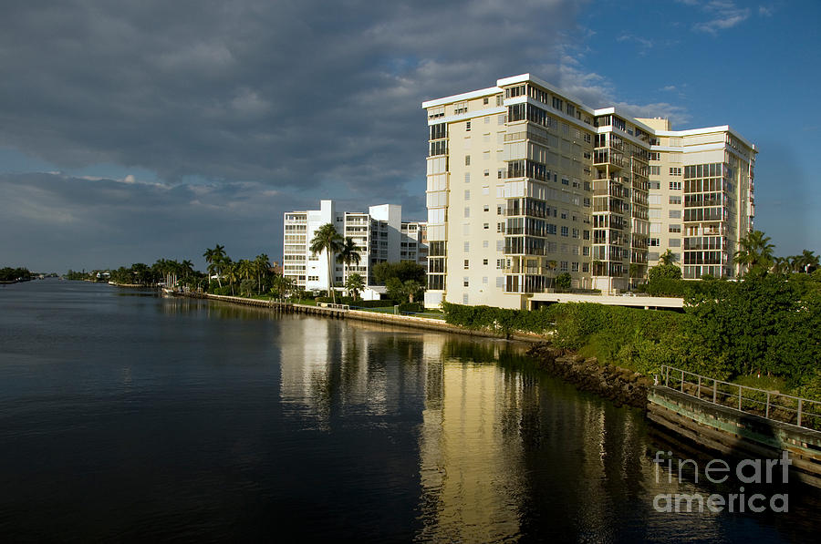Intracoastal Waterway, Delray Beach Photograph by Mark Newman