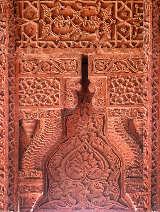 Intricate Carved Patteren Photograph by Linda Phelps