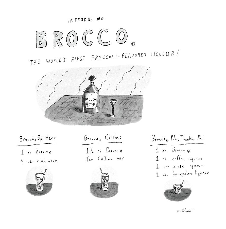 Introducing Brocco.
The Worlds First Drawing by Roz Chast
