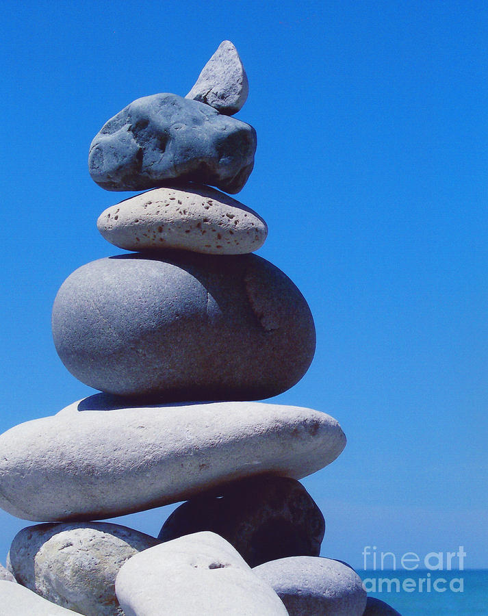 Inukshuk 1 by jammer Photograph by First Star Art