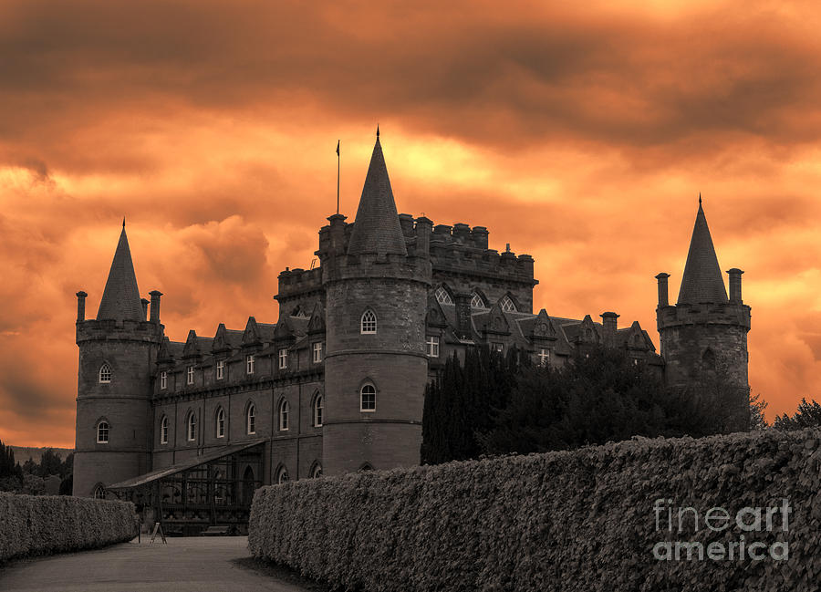 Architecture Photograph - Inveraray Castle Scotland by Juli Scalzi