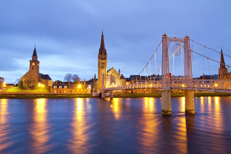 Inverness At Twilight Photograph by Mattstansfield Inverness At Twilight Photograph by Mattstansfield