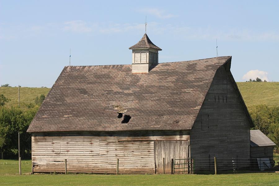 Iowa Barn Photograph by Kathryn Cornett