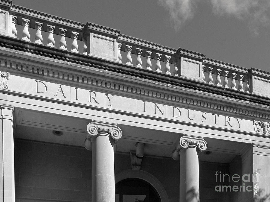 Architecture Photograph - Iowa State University The Dairy Industry by University Icons