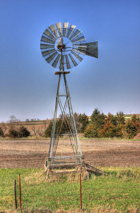 Iowa Wind Power Photograph by J Laughlin
