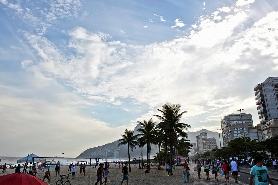 Ipanema Beach And Promenade, Rio De Photograph by Cultura Rm Exclusive/jag Images
