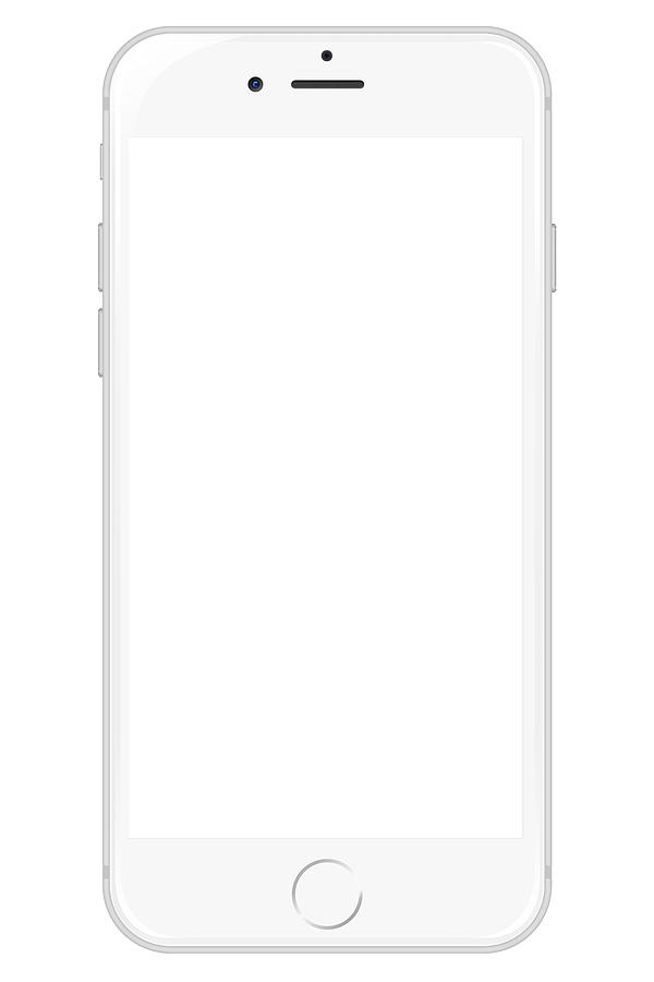 IPhone 6 - White Photograph by Loops7