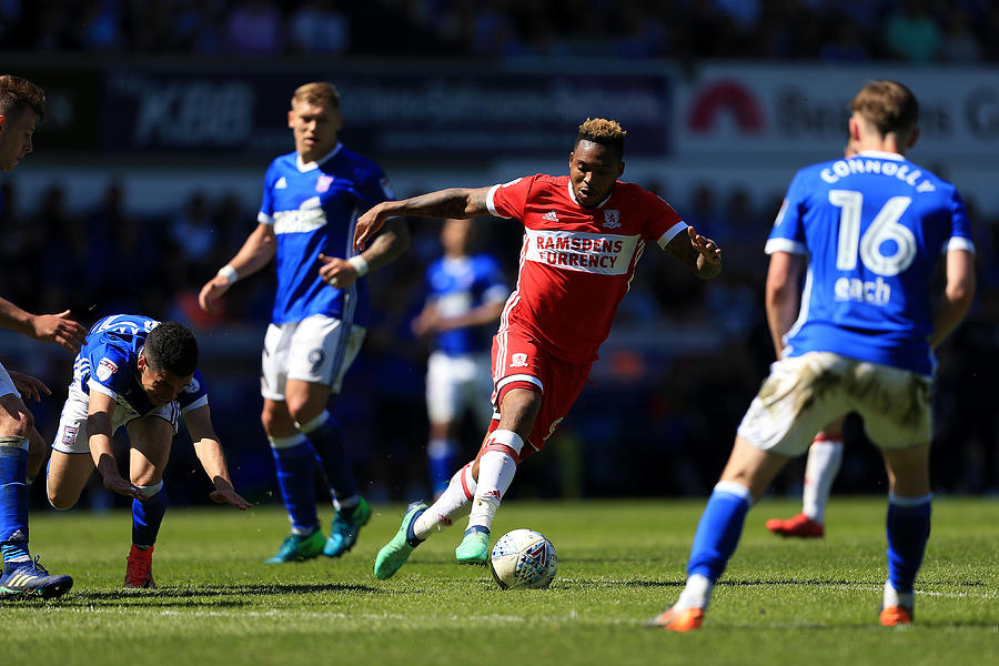 Ipswich Town v Middlesbrough - Sky Bet Championship Photograph by Stephen Pond