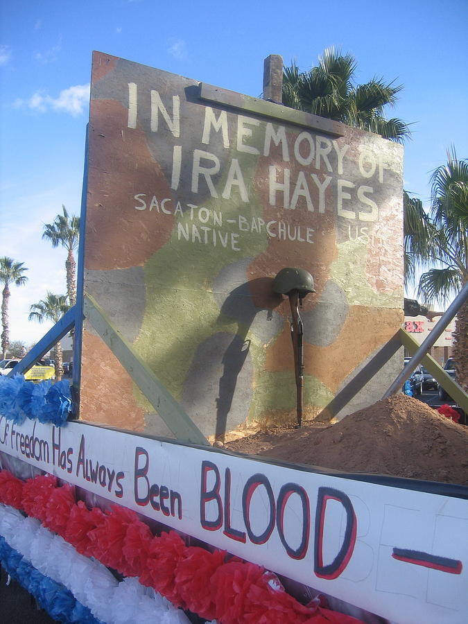 Ira Hayes float parade Casa Grande Arizona 2006 Photograph by David Lee Guss