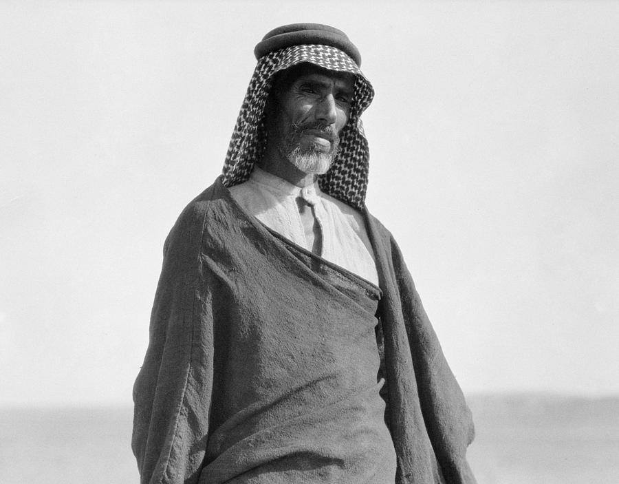 Iraq Bedouin Man, C1932 Photograph by Granger