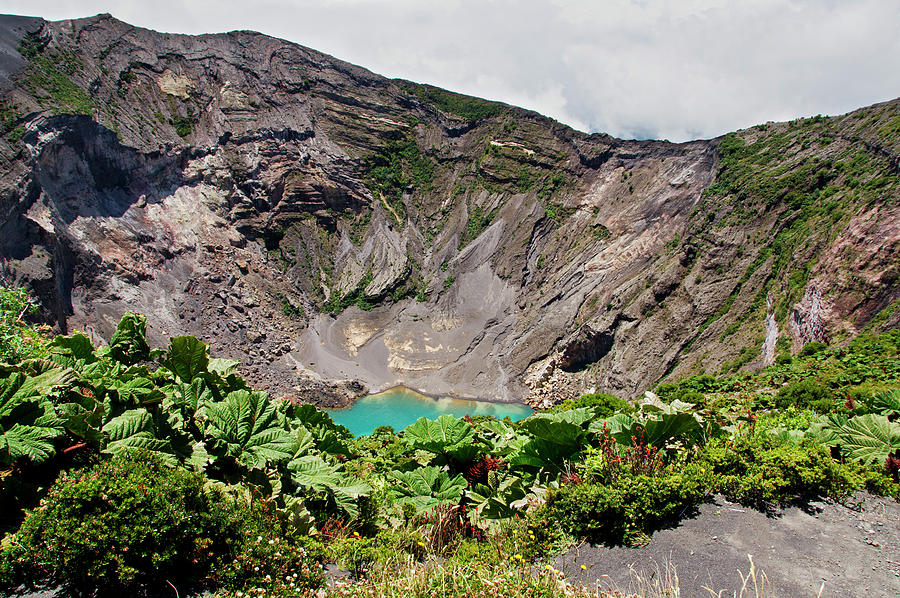 Irazu Volcano Main Crater Photograph by Kryssia Campos