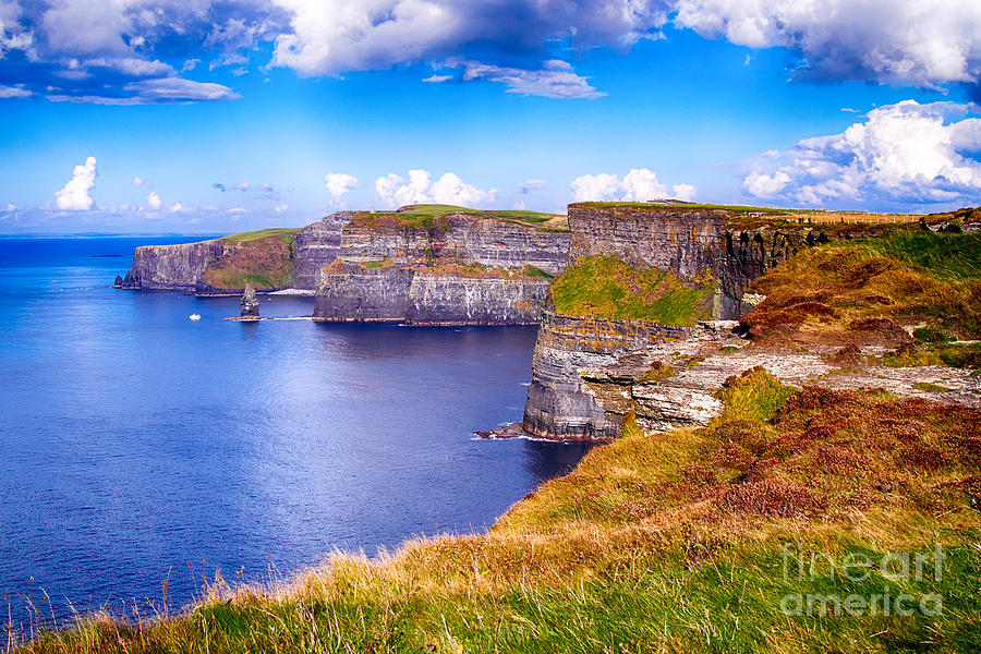 Ireland - Cliffs of Moher Photograph by Juergen Klust