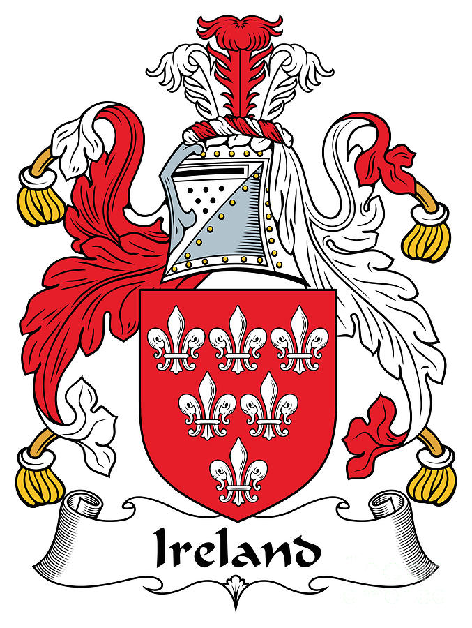 Ireland Coat Of Arms Irish Digital Art By Heraldry