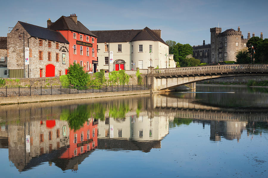 Ireland, County Kilkenny, Pubs Photograph by Walter Bibikow - Pixels