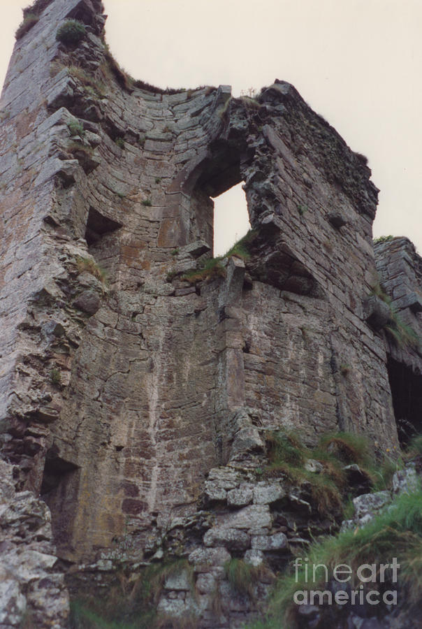 Ireland Minard Castle Ruins by jrr Photograph by First Star Art