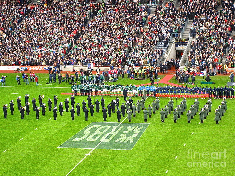 Ireland vs France Photograph by Suzanne Oesterling