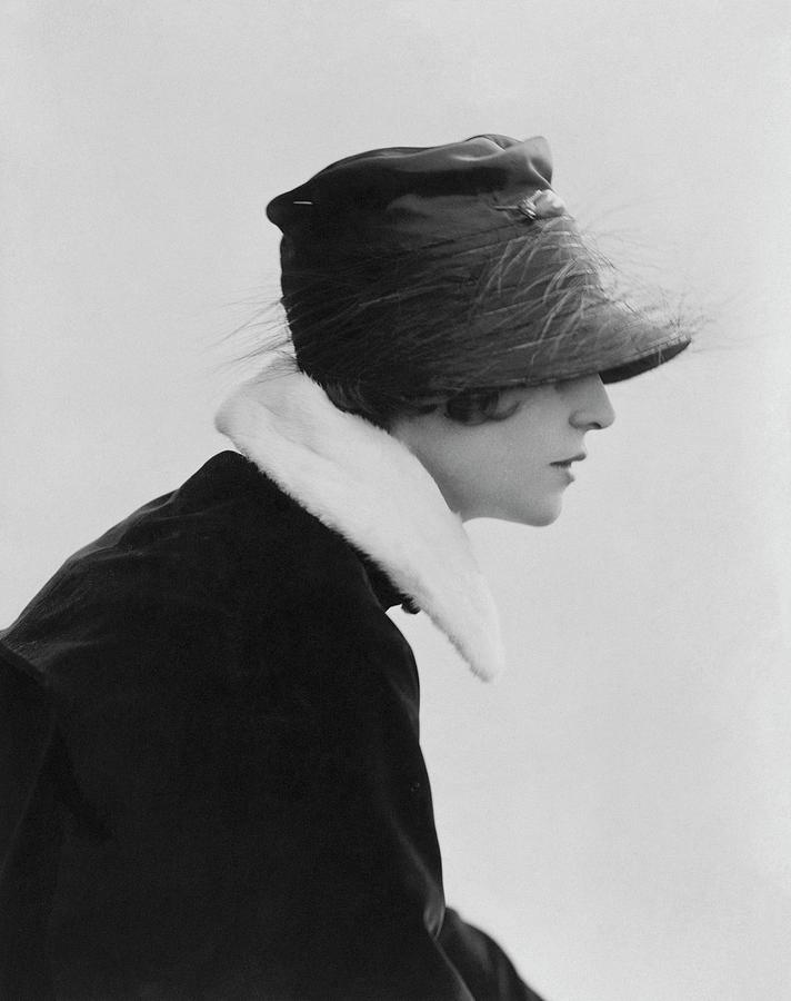 Irene Castle Wearing A Hat Photograph by Rita Martin