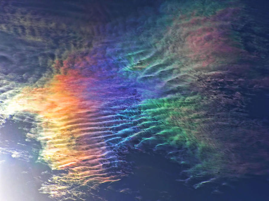 Iridescent Clouds 1 Photograph by Shannon Story
