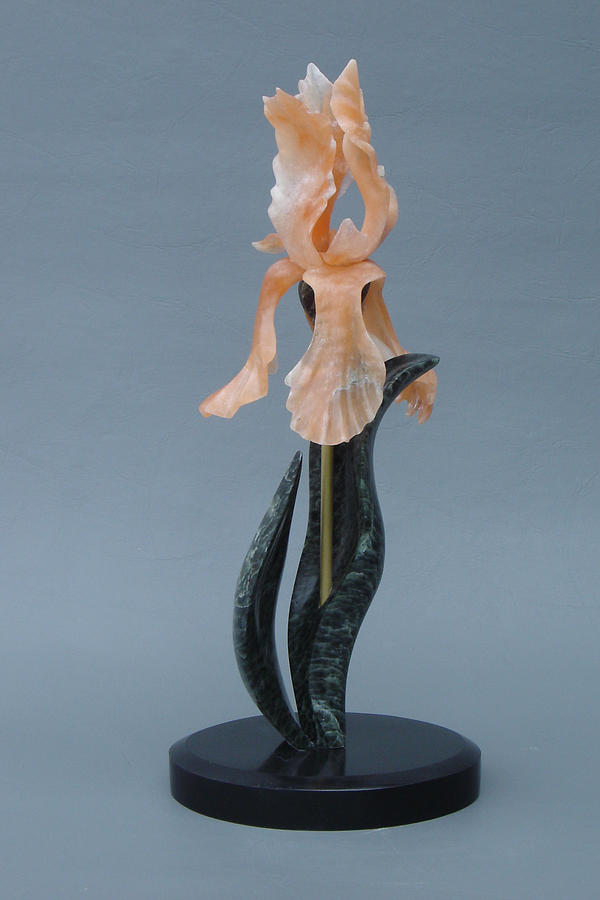 Iris Sculpture - Iris #3 by Leslie Dycke