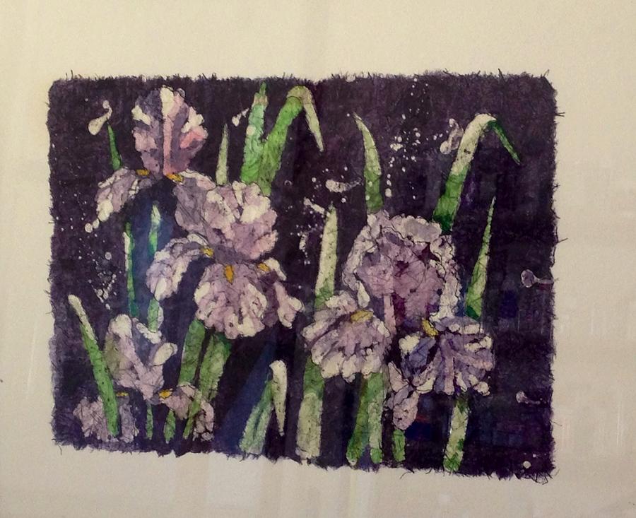 Iris Painting - Iris by Martha Efurd
