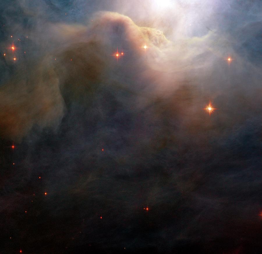 Iris Nebula Dust Clouds Photograph by Nasa/esa/stsci/science Photo Library