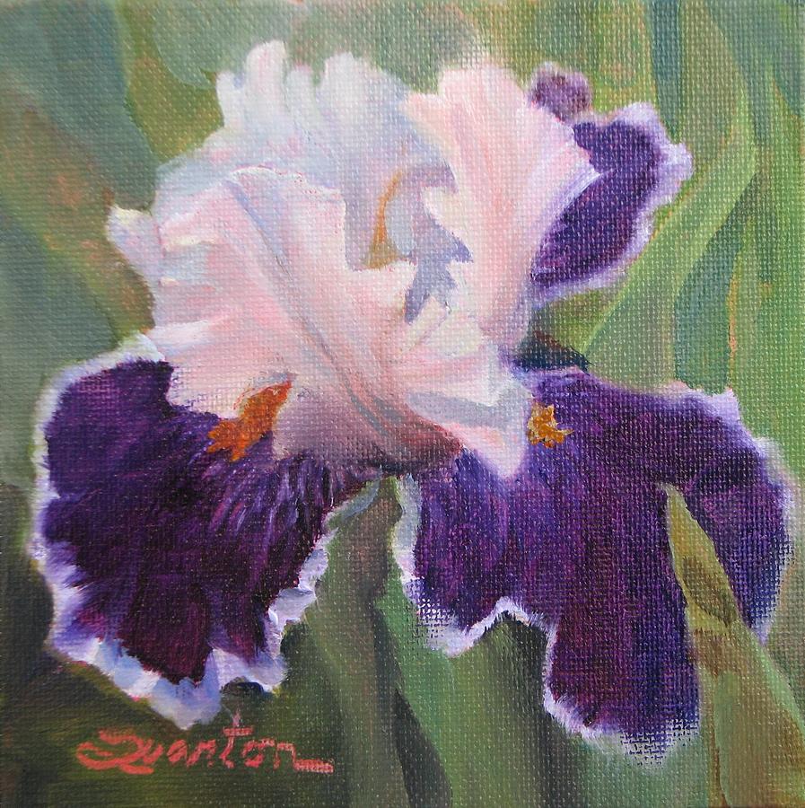 Iris View Painting by Lori Quarton - Fine Art America