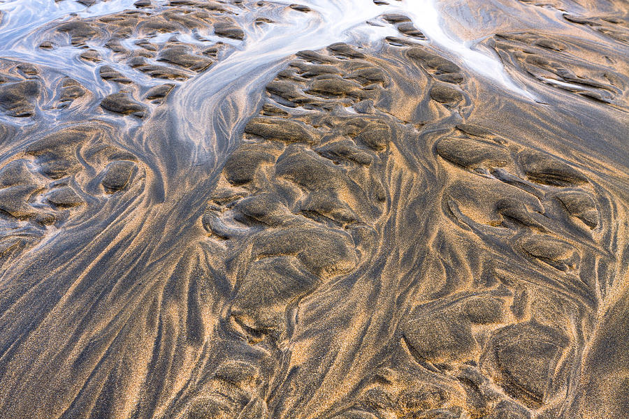 Irish Beach Sand Abstract Photograph by Mark Tisdale