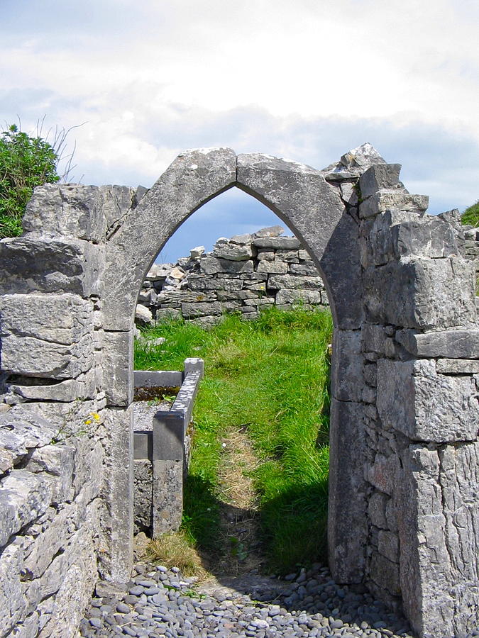 Irish Church Ruins Photograph by Denise Mazzocco