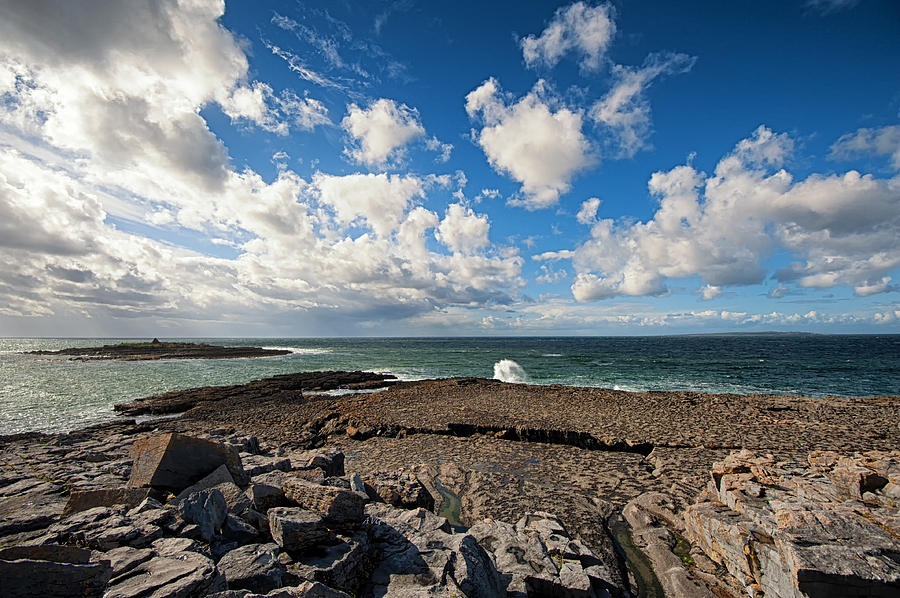 Irish Coast and Burren Photograph by Allan Van Gasbeck