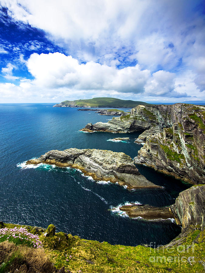 Irish coast at the Ring of Kerry Photograph by Daniel Heine
