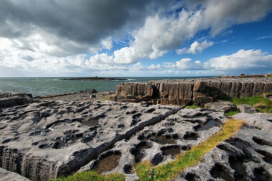 Irish Coastal Stone Photograph by Allan Van Gasbeck