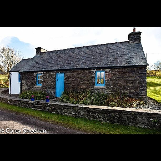 Eire Photograph - Irish Cottage #5d #canon #markii by Corey Sheehan