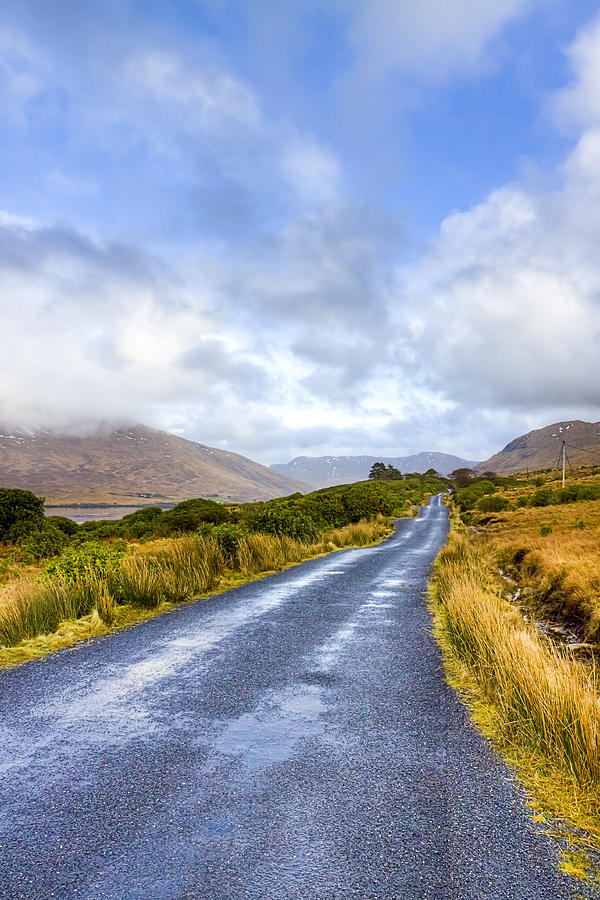 Rural Scene Photograph - Irish Countryside of Connemara by Mark Tisdale