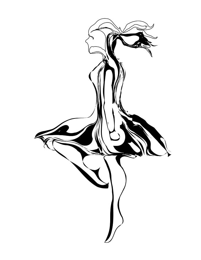 Irish Dancer Digital Art by Michael Lee Fine Art America