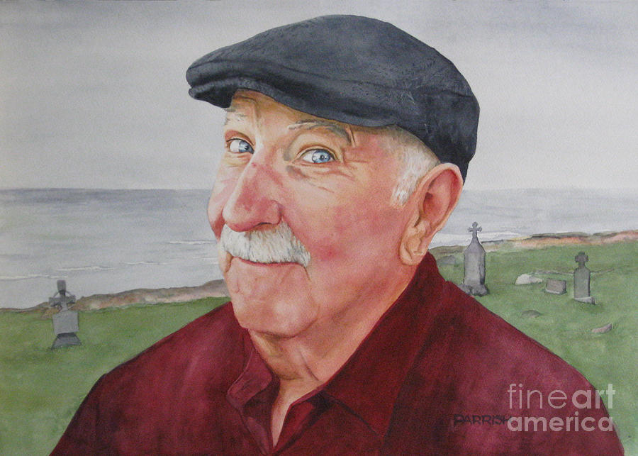 Irish Painting - Irish Eyes by Parrish Hirasaki Irish Painting - Irish Eyes by Parrish Hirasaki