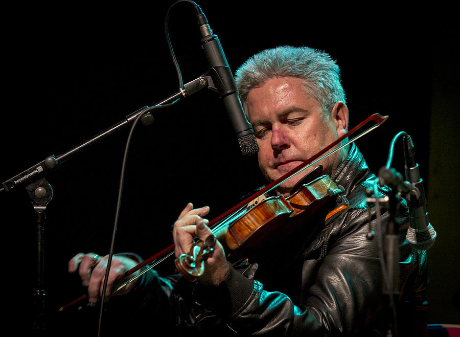 St Patricks Day Photograph - Irish Fiddler Tommy McCarthy by Garrett Hurley