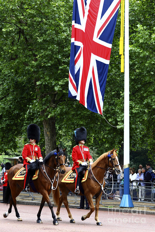 Irish Guards at Trooping the Colour Photograph by James Brunker