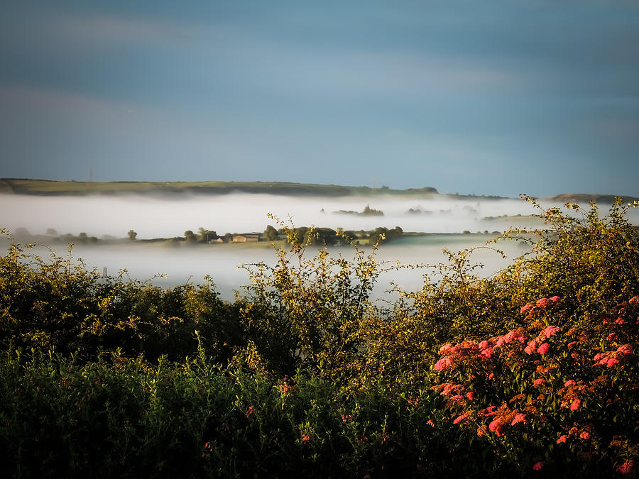 Irish Mist over Lissycasey Photograph by James Truett